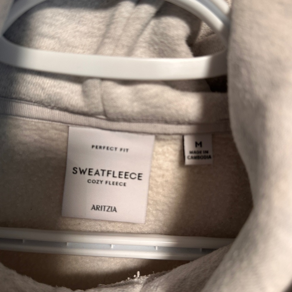 Aritzia Cozy Fleece Sweatfleece - Cream
